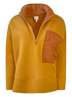 LOUNGE SUIT TOP TURMERIC