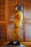 LOUNGE SUIT TOP TURMERIC