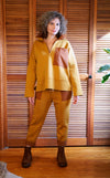 LOUNGE SUIT PANT TURMERIC